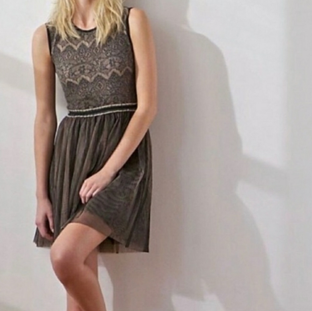 Anthropologie Weston Wear Casual Dress Tull & Wool